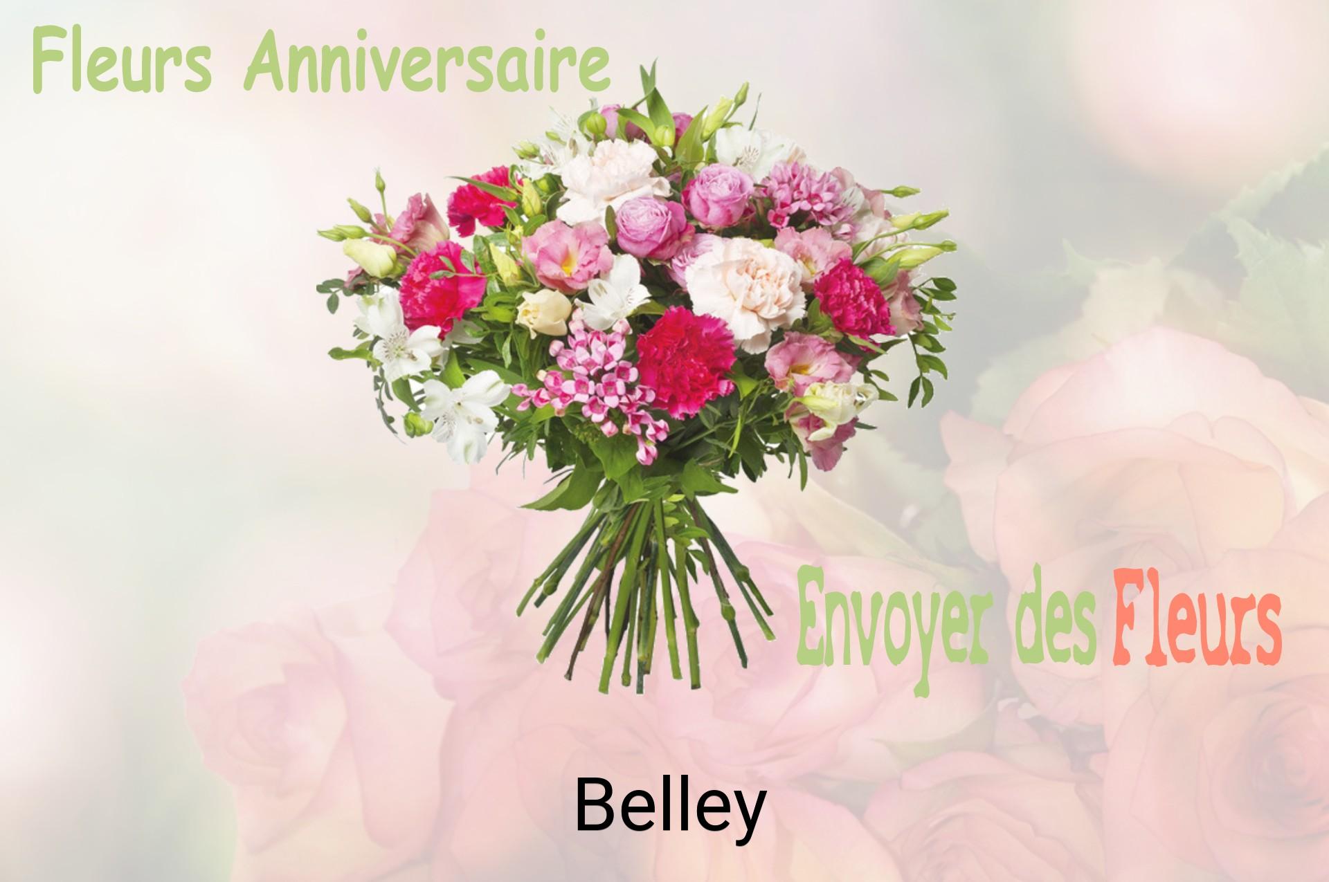 Bouquet de fleurs d’anniversaire livré à Belley